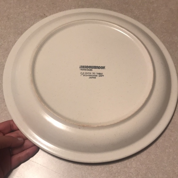 Vintage “Meadowbrook” Stoneware Dinner Plate Replacement - Picture 2 of 4